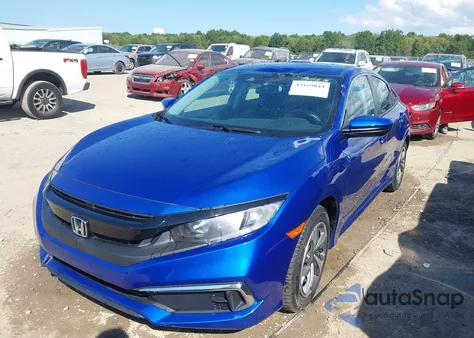 2019 Honda Civic Lx из США, поврежденный, VIN 2HGFC2F6XKH599921